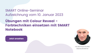 Online-Seminar Übungen mit Colour Reveal